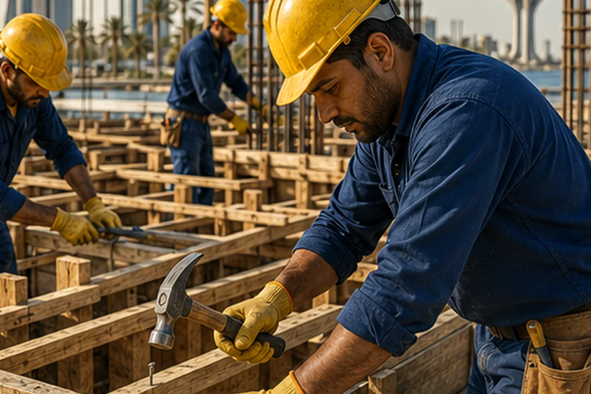 Construction Manpower Supply workforce planning for employers in Jubail, Saudi Arabia
